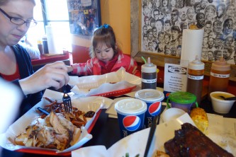 Ribs on the bottom right -- making me hungry right now.